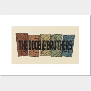 The Doobie Brothers Retro Pattern Posters and Art